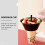 5Sets Thickened Portable Snack Bowls Combined Beverage Cups Black PP 3