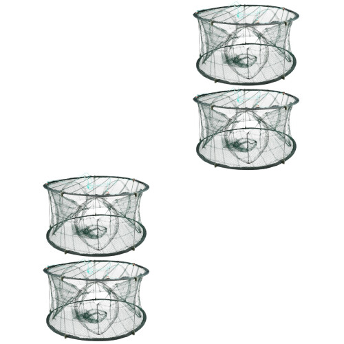 4 Pcs Fish Cage Automatic Strut Nylon 2