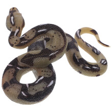 2Pcs Multi-Color Fake Snake Toys Realistic Trick Prank Halloween Props