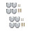 8 Pcs Couch Accessories Outrigger Sofa 7