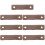 7Pcs Durable Coffee PU Bag Handle Grip Protectors 11
