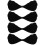 4Pcs Black Self-Adhesive Breast Paste Waterproof Push Up Bra Cover 8