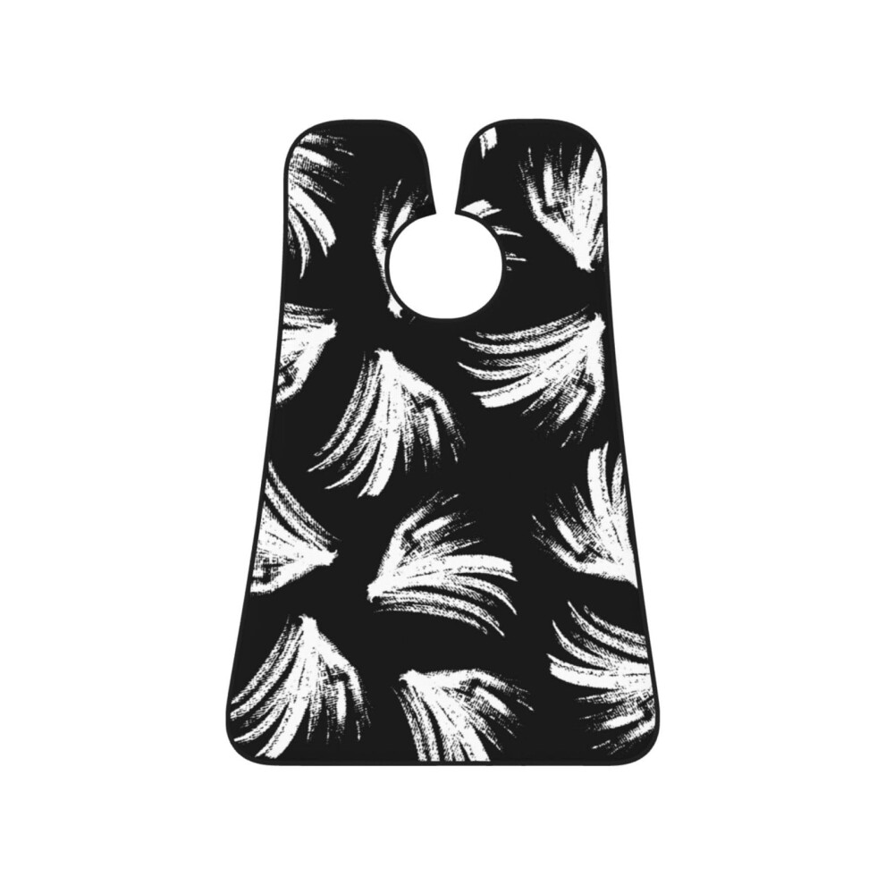 Beard Bib Grooming Apron for Sink with Easy Hair Cleanup and WaterRepellent Travel Bag Abstract4