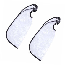 Hair Salon Cape with Hair Washing Funnel, Adjustable Fit, Clothing Protection for Elderly Use