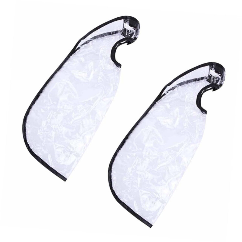 Hair Salon Cape with Hair Washing Funnel, Adjustable Fit, Clothing Protection for Elderly Use