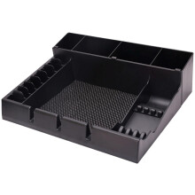 Barber Clipper Organizer Tray with MultiCompartment Storage for Professional Salon Tools
