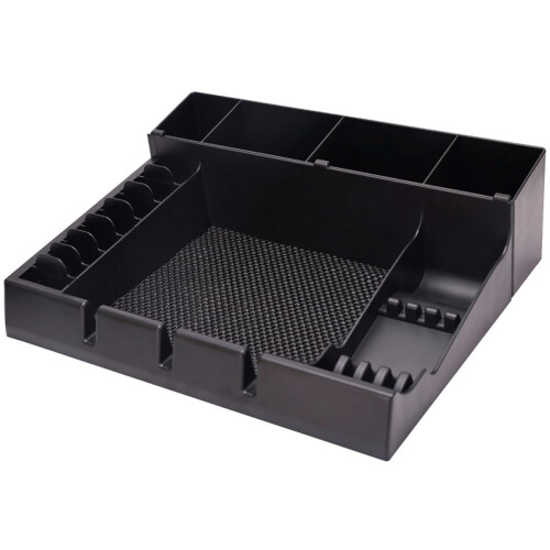 Barber Clipper Organizer Tray with MultiCompartment Storage for Professional Salon Tools