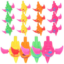 90Pcs Assorted Color Cartoon Whistle Toys Loud Party Noise Makers