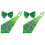 4Stk Grüne , Verstellbar Langlebig, Accessoires 2