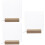 3Sets Acrylic Night Lamp Message Board for Desktop and Office 9