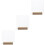 3Sets Acrylic Night Lamp Message Board for Desktop and Office 7