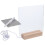 3Sets Acrylic Night Lamp Message Board for Desktop and Office 2
