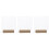 3Sets Acrylic Night Lamp Message Board for Desktop and Office 6
