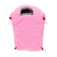 3Pcs Durable Plush Pink Parrot Nest Indoor House Hammock for Pet Birds