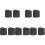 10Pcs Replacement Ladder Feet Rubber Caps Non-Slip Protective Covers 2