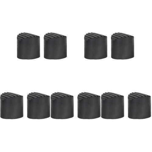 10Pcs Replacement Ladder Feet Rubber Caps Non-Slip Protective Covers 1