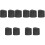 10Pcs Replacement Ladder Feet Rubber Caps Non-Slip Protective Covers 3