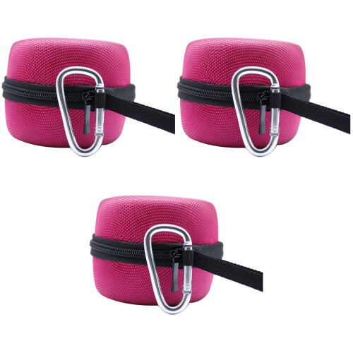 3Stk Rosy Speaker Mit Netzfach, Kabel-Organizer Karabiner 2