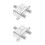 2Stk Koaxial Verteiler 2- Kabelsplitter Für Internet 6