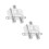 2Stk Koaxial Verteiler 2- Kabelsplitter Für Internet 5