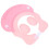 5Pièces Chapeaux De Douche Silicone Rose Protection Anti- 2