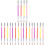 20Pièces Nail Art Double-Embout Outils Multi- 6
