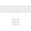5Sets Maskenformen Set Weiß DIY Leichte Gesichtspflege Tools 4