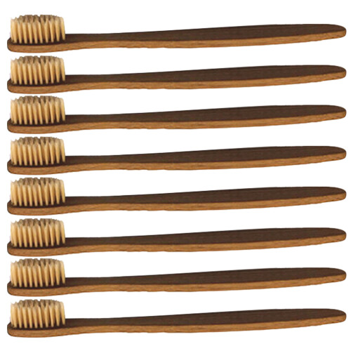 16Pcs Vegan Bamboo Toothbrushes Handle for Healthy Gums