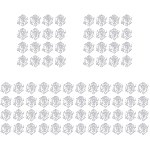 250Stk Transparente Eiswürfel Aus Robustem Acrylmaterial 1