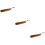 3Pièces Enfile Chaussures En Bois Manche Longue Durable 9
