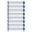 40Pcs Universal White PP Cotton Replacement Shower Head Filter Tool 2