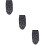 3Pièces Bonnet Noir, Élastique Et Imprimé, Protection Cheveux 6