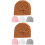 8Pièces Bonnets Bébé Coton Design Pour - 5