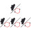 4Ensembles Outils De Nettoyage Multi Couleurs Pour Trompette Et Cornet 2