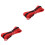 2Pièces Remorque Rouge Nylon Haute Résistance 3