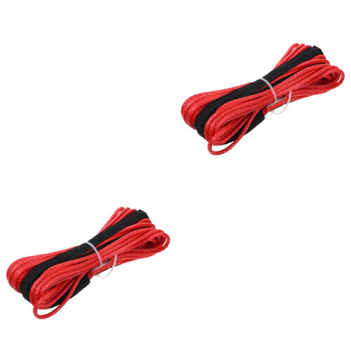 2Pièces Remorque Rouge Nylon Haute Résistance 2