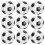 36Pièces Noires -Foot Table Jeu Divertissement 1
