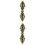 2Pièces Pendentifs Collier Tibétain En Marron Élégant 5