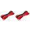 2Pièces Remorque Rouge Nylon Haute Résistance 2