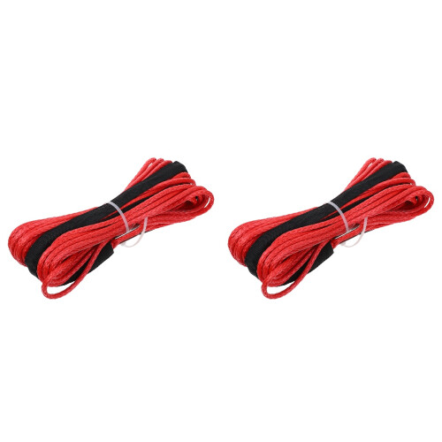 2Pièces Remorque Rouge Nylon Haute Résistance 1