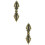 2Pièces Pendentifs Collier Tibétain En Marron Élégant 7