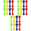 24Pièces Mini Haltères Couleurs Exercices Enfants 3