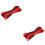 2Pièces Remorque Rouge Nylon Haute Résistance 6