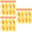 48Pièces Mini Panneaux De Circulation Jouets Educatifs ABS Colorés 7