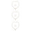 3Ensembles Ensemble Boucles D'oreilles Élégantes 6