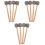 3 Count Drumstick Foam Drumsticks Essential Percussion Child 3