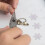Masteelf 30 Christmas Sequins For Crafts Artificial Snowflakes Silver 4