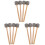 3 Count Drumstick Foam Drumsticks Essential Percussion Child 2