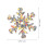Masteelf 30 Christmas Sequins For Crafts Artificial Snowflakes Silver 3