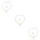 3Ensembles Ensemble Boucles D'oreilles Élégantes 7